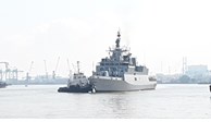 Bộ đôi tàu Hải quân Ấn Độ cập cảng, thăm TP Hồ Chí Minh